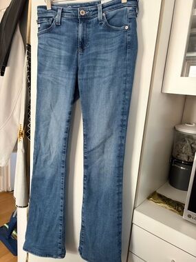 Angel Medium Blue Flared Jeans